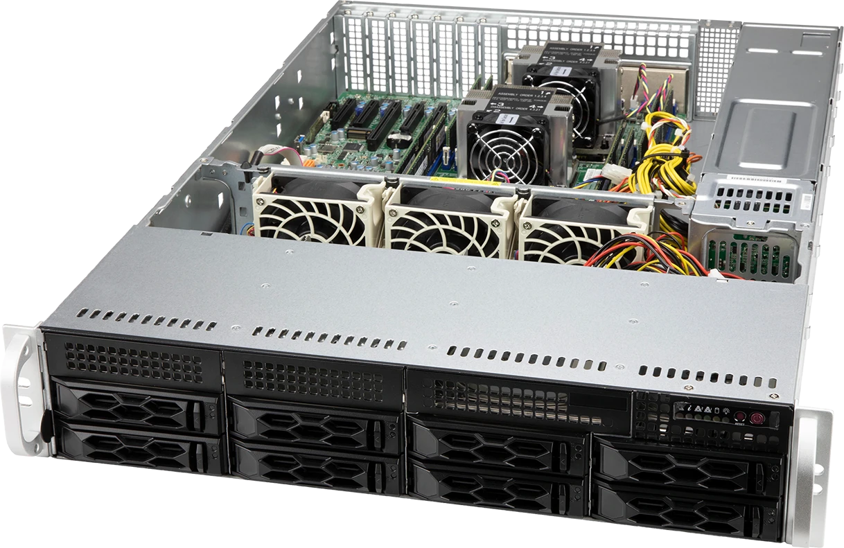 Server Rack 2U 8 baie 2024